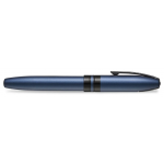 Sheaffer Icon Fountain Pen - Metallic Blue Lacquer Gloss Black PVD Trim - Picture 1